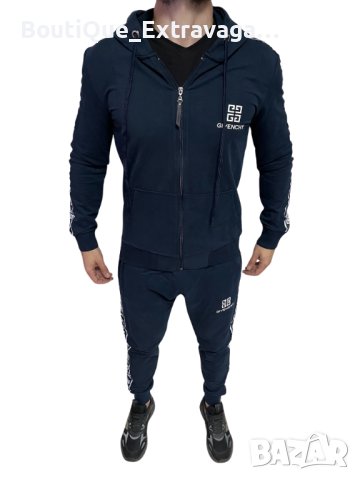 Мъжки спортен екип Givenchy Navy !!!, снимка 5 - Спортни дрехи, екипи - 42906230