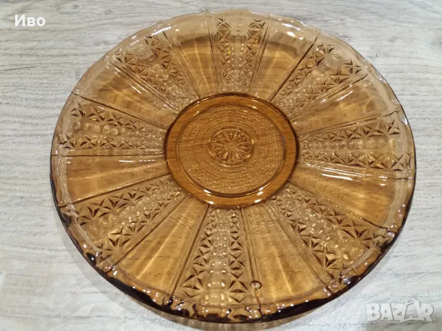 Стъклени чинии цветно стъкло, снимка 2 - Чинии - 49034731