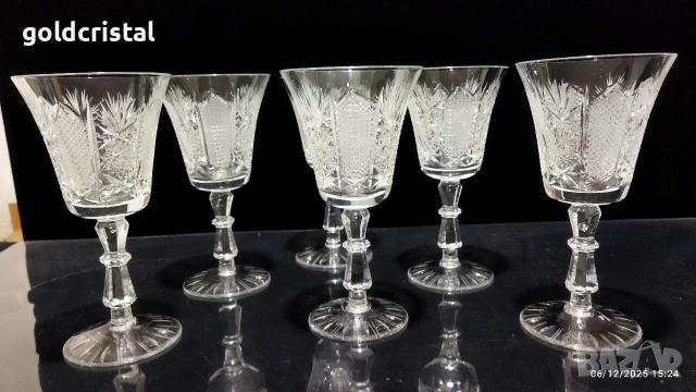 кристални чаши 