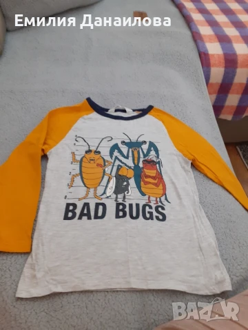 Памучна блузка с дълъг ръкав. Запазена в отлично състояние без забележки без следи от употреба. 