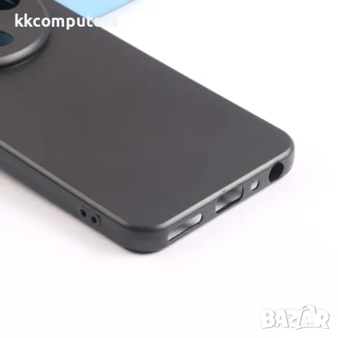 За ZTE nubia Focus 2 5G / Vivacom 5G Pro 2 Матов Удароустойчив TPU Калъф със Скрийн Протектор – Чере, снимка 5 - Калъфи, кейсове - 55959111