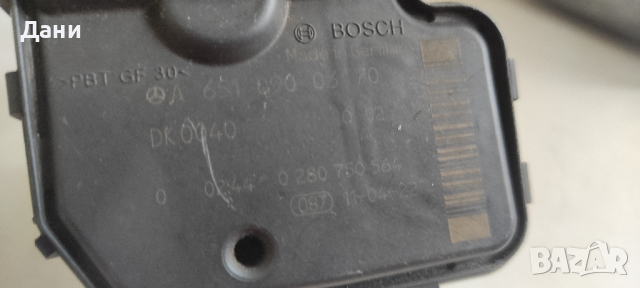 Дросел клапа Мерцедес GLK(X204) 2.2 CDI , снимка 2 - Части - 44746992