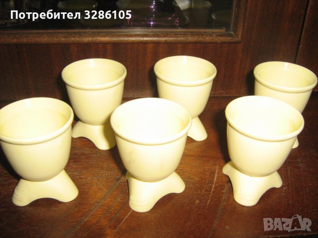 чашки за варени яйца, снимка 2 - Сервизи - 37542073