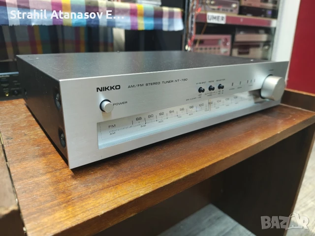 Nikko NT-790 Стерео Тунер, снимка 2 - Радиокасетофони, транзистори - 51361367