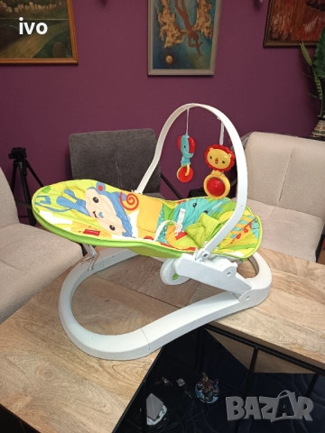 Бебешки шезлонг стол за бебе, снимка 4 - Детски шезлонги - 52949213