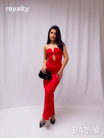 Елегантна дамска рокля 