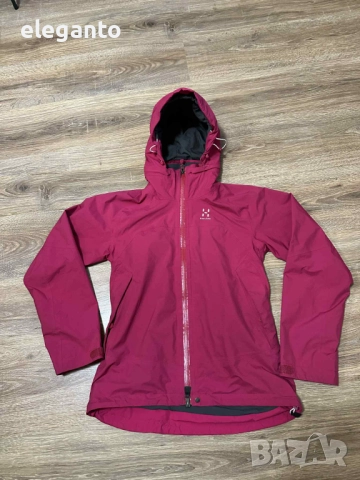Висок клас Hard Shell дамско яке HAGLOFS GoreTex 28.000мм Lepus Jacket , XS размер, снимка 3 - Якета - 52827003