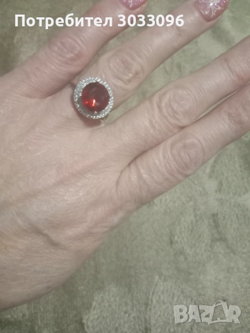 Сребърен пръстен