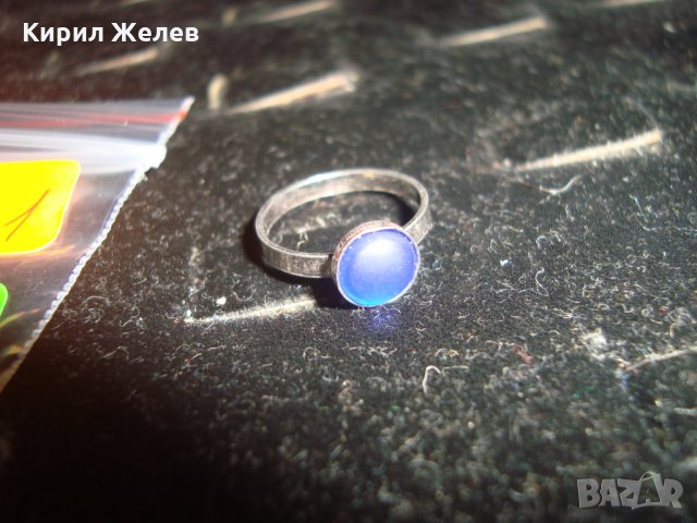 НЕЖНО СРЕБЪРНО ПРЪСТЕНЧЕ за КРАК СРЕБРО 925 ПРОБА 17121, снимка 5 - Пръстени - 31578546