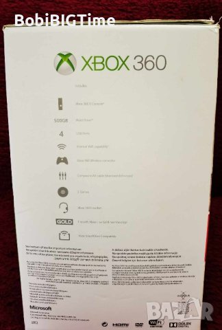 Xbox 360E Стоков Пълен Комплект , снимка 1 - Xbox конзоли - 44357077