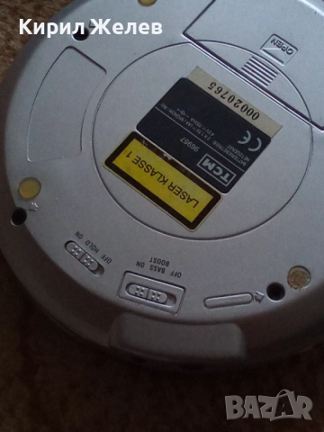 Дискмен TCM запазен стар модел за КОЛЕКЦИЯ ДЕКОРАЦИЯ 50489, снимка 5 - Антикварни и старинни предмети - 52034977