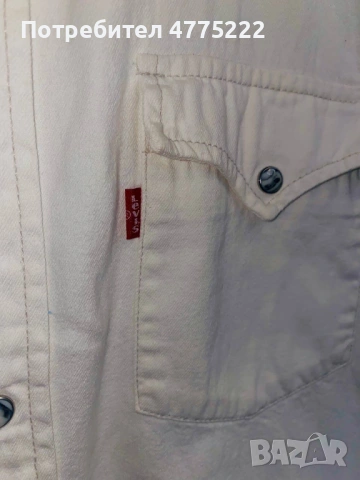 Памучен елек (жилетка) Levi's Състояние: 10/10 (Като нов), снимка 4 - Елеци - 54152285