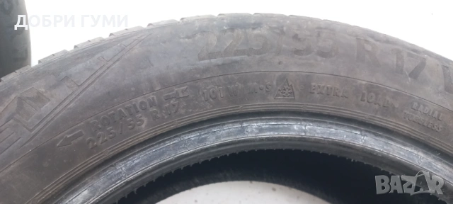 225 55 17 ВСЕСЕЗОННИ 2БР. КОНТИНЕНТАЛ , снимка 8 - Гуми и джанти - 54016938