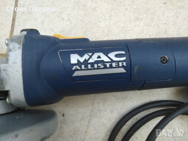 Ъглошлайф 600w диск115 Mac Allister немски, снимка 6 - Други инструменти - 30917698