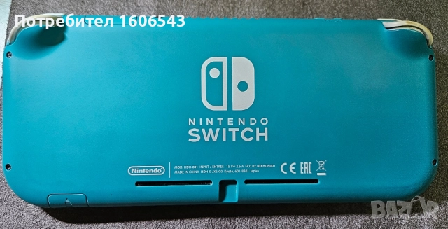 Конзола Nintendo Switch Lite 32 GB, карта 256 GB, тюркоазен цвят, хакната , снимка 12 - Nintendo конзоли - 51849598