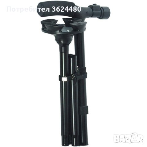 Сгъваем бастун с фенерче, снимка 2 - Други стоки за дома - 40659590