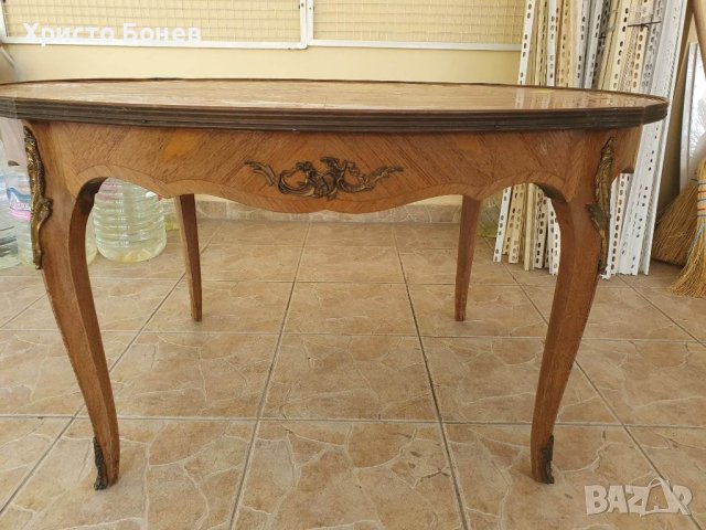  Маса стил LOUIS XV, снимка 4 - Маси - 37427860