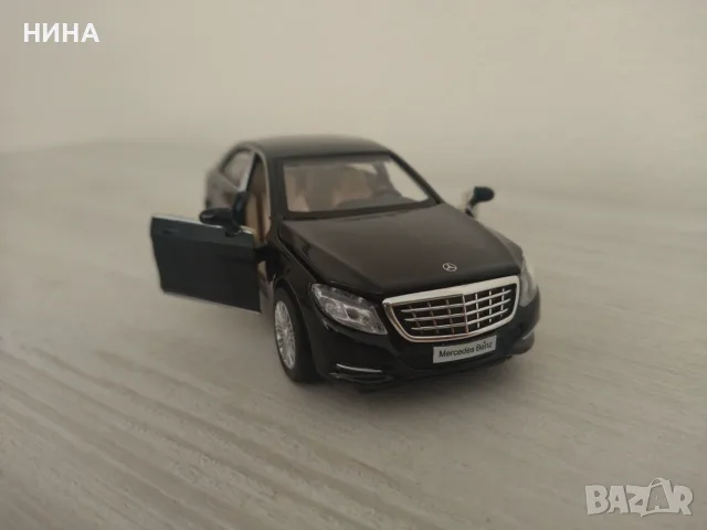 Метална количка Mercedes -Benz S 600 !!, снимка 2 - Колекции - 56274110