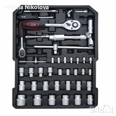 Професионален куфар с инструменти IF Tools BLACK GOLD 2024 – 599 части, CR-V стомана, снимка 4 - Куфари с инструменти - 52467028