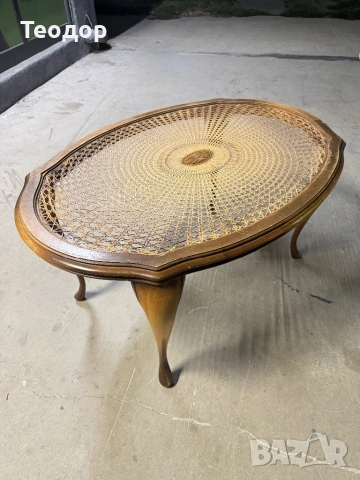 Ратанова маса, снимка 4 - Маси - 53033712