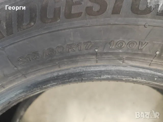 4бр.зимни гуми 215/60/17 Bridgestone, снимка 7 - Гуми и джанти - 56148987