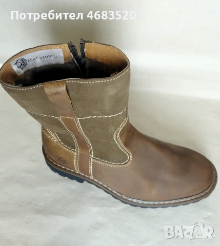 Мъжки боти от естествена кожа Josef Seibel №42 / Германия, снимка 6 - Мъжки боти - 53188370