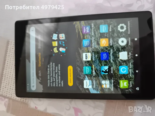 Таблет Amazon Fire HD 8 (8-мо поколение) – Запазен