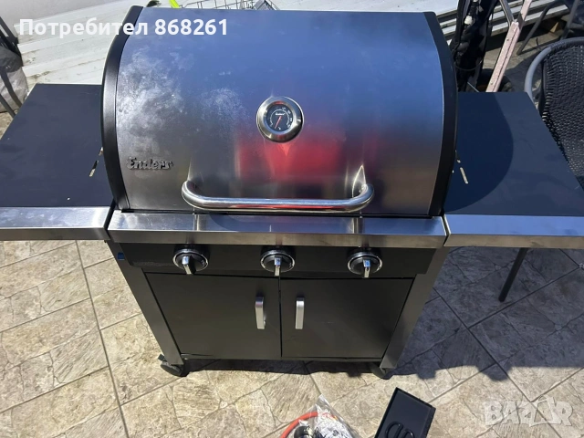 Немско газово барбекю Enders, снимка 4 - Барбекюта - 54188569