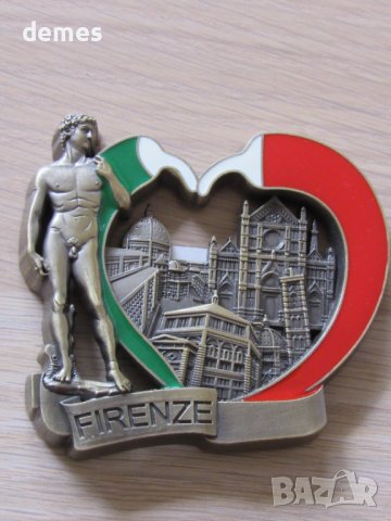 3D Магнит от Флоренция, Италия-2, снимка 2 - Колекции - 39976633