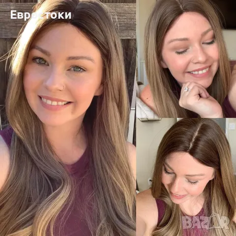 Без фирмена опаковка. Цена: 30 лв. Перука Shining Yourself LC334-1 MO 081912  Омбре дълга къдрава, снимка 5 - Аксесоари за коса - 47447306