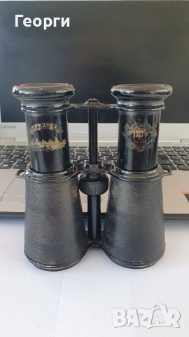 Антикварен френски бинокъл Iris De Paris, снимка 1