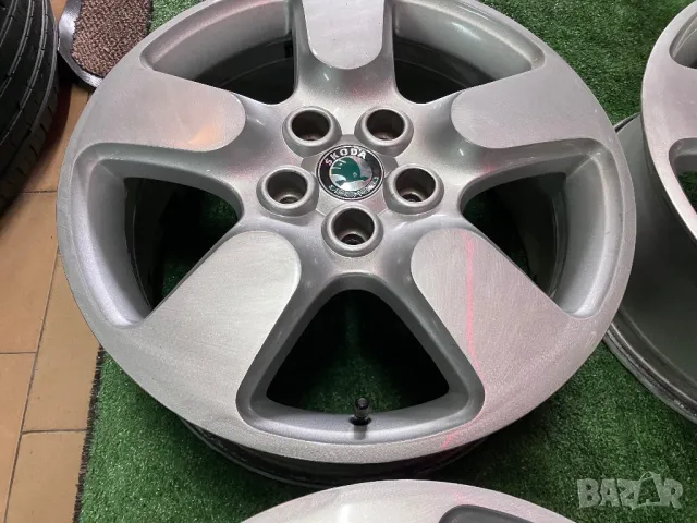 Джанти 5/112/17 Skoda WV Audi, снимка 3 - Гуми и джанти - 47557748