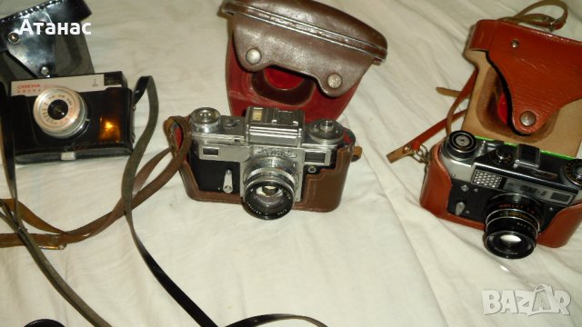 Фотоапарати КИЕВ   ФЕД 5  СМЕНА 8М  - 3бр