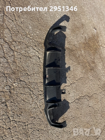 Дифузьор задна броня Maxton Design Audi S5 F5, снимка 2 - Части - 52289173