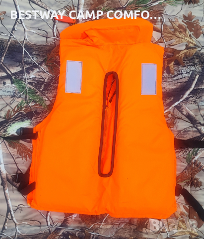  Спасителна жилетка с яка от 40 до 80 кг, снимка 2 - Водни спортове - 44633929