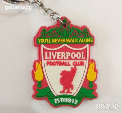 Гумен ключодържател на футболен отбор Ливърпул (Liverpool), снимка 1 - Други - 40546060