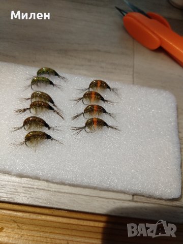 Мухи за кефал и пъстърва , снимка 6 - Такъми - 26661980