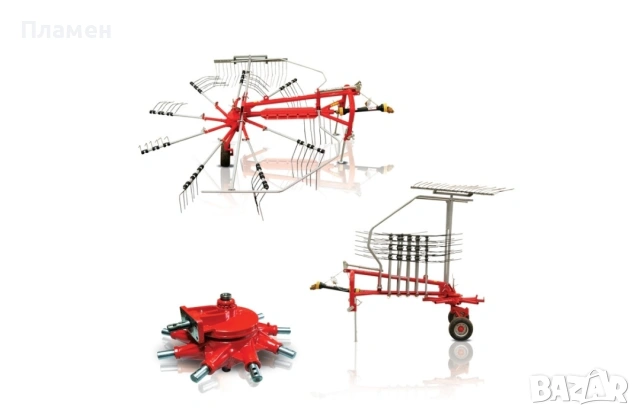 Сеносъбирачи тип "хеликоптер" Celmak, снимка 3 - Селскостопанска техника - 54115522