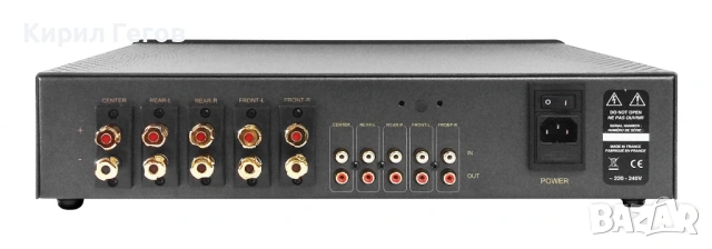 Продавам 5-канален power amp ATOLL AV500, снимка 2 - Ресийвъри, усилватели, смесителни пултове - 54257811