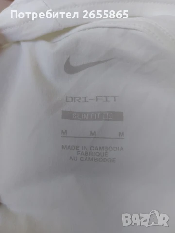 Рокля NIKE в бяло, снимка 3 - Рокли - 50542422
