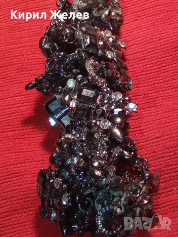 ЕФЕКТНА АР НУВО СТИЛ КРИСТАЛНА ОГЪРЛИЦА НАКИТ УКРАШЕНИЕ 47322, снимка 13 - Колиета, медальони, синджири - 47296231