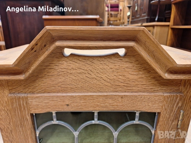 Винтидж витринка за стена , снимка 4 - Секции и витрини - 53966714