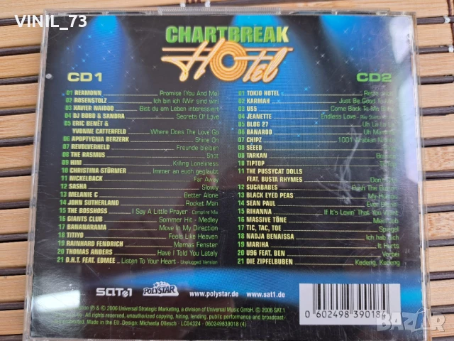 Chartbreak Hotel, снимка 4 - CD дискове - 50459200