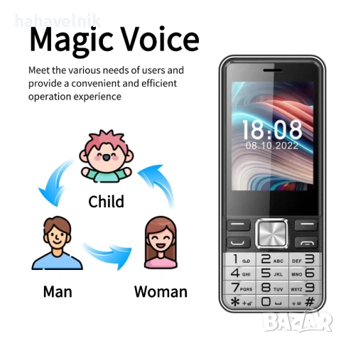 4 SIM карти! Телефон S Mobile S5630pro  Card Magic Voice - промяна на гласът, снимка 2 - Други - 53954958