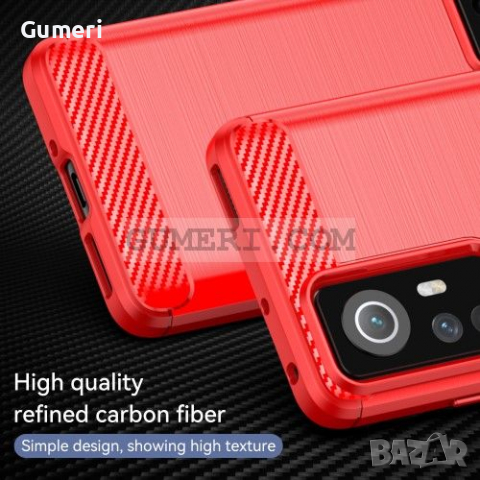 Xiaomi 12 / 12X - Удароустойчив Силиконов  Гръб - Карбон, снимка 7 - Калъфи, кейсове - 36541253