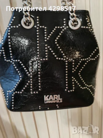 Малка кокетна чанта karl lagerfeld, снимка 2 - Чанти - 56092467