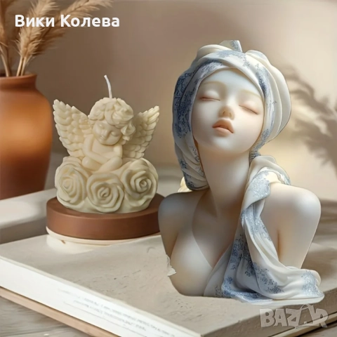 Силиконов молд – Елегантна женска фигура (бюст), снимка 4 - Форми - 52895013