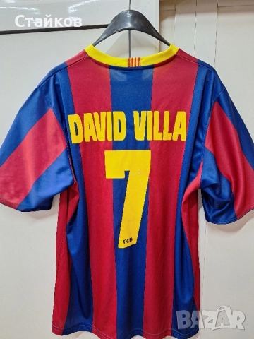 Фенска тениска FC Barcelona ,FCB Produkte oficial-David Villa 7,размер XXL, снимка 4 - Фен артикули - 51759056