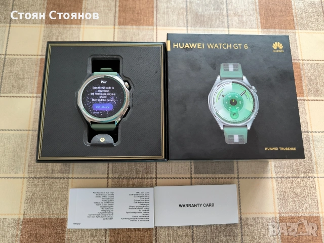 Смарт часовник Huawei watch GT6 Green , снимка 4 - Мъжки - 54213954