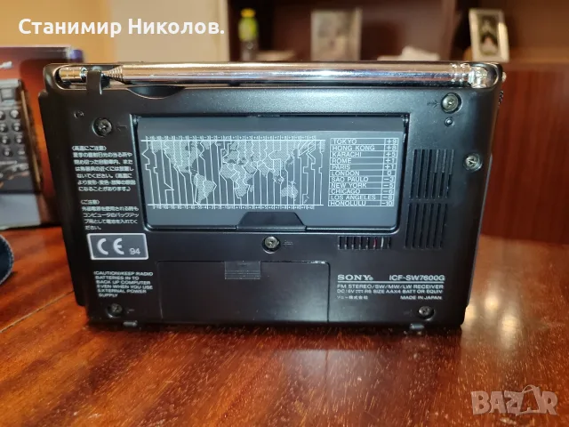 Радио Sony ICF-SW7600G FM Stereo/SW/MW/LW PLL World Radio., снимка 7 - Радиокасетофони, транзистори - 55949784